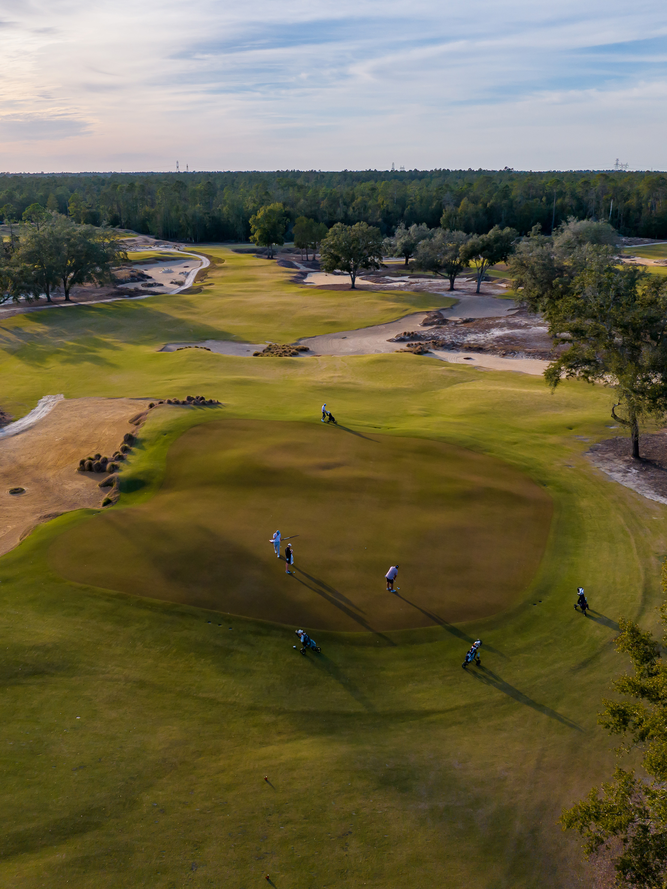 Cabot Citrus Farms golf course aerial view